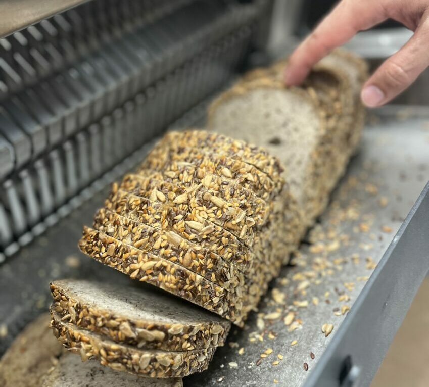 Pan sin gluten de semillas