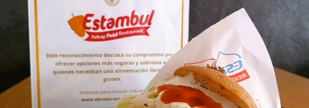 doner kebab exclusivo sin gluten para Kebab Estambul Utrera