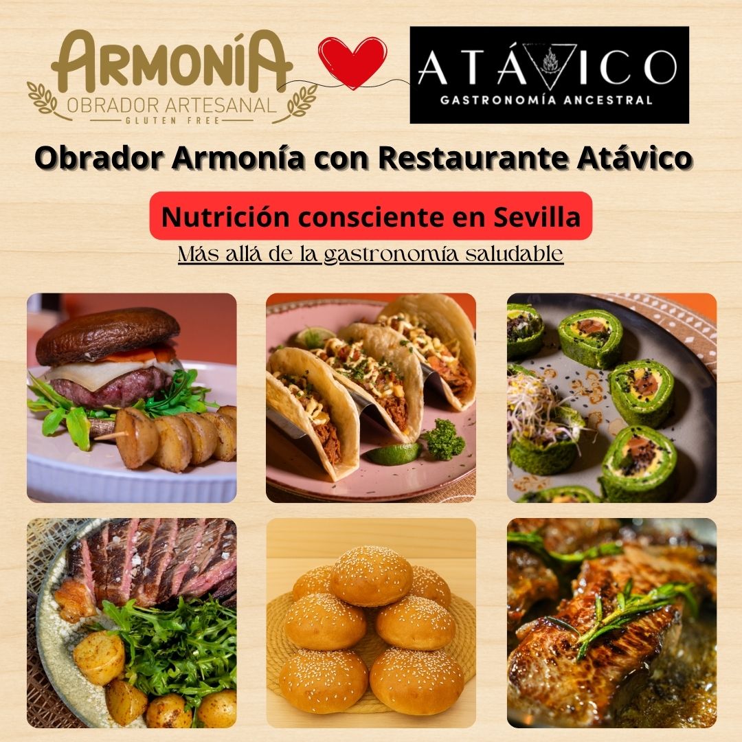 Pan sin gluten de Obrador Armonía servido en Atávico Sevilla