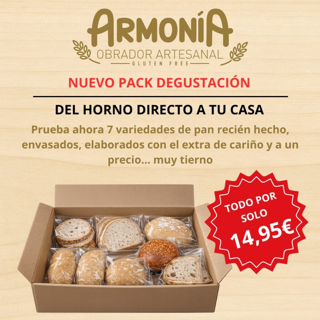 Para que puedas disfrutar del pack degustación de pan sin gluten en perfectas condiciones…